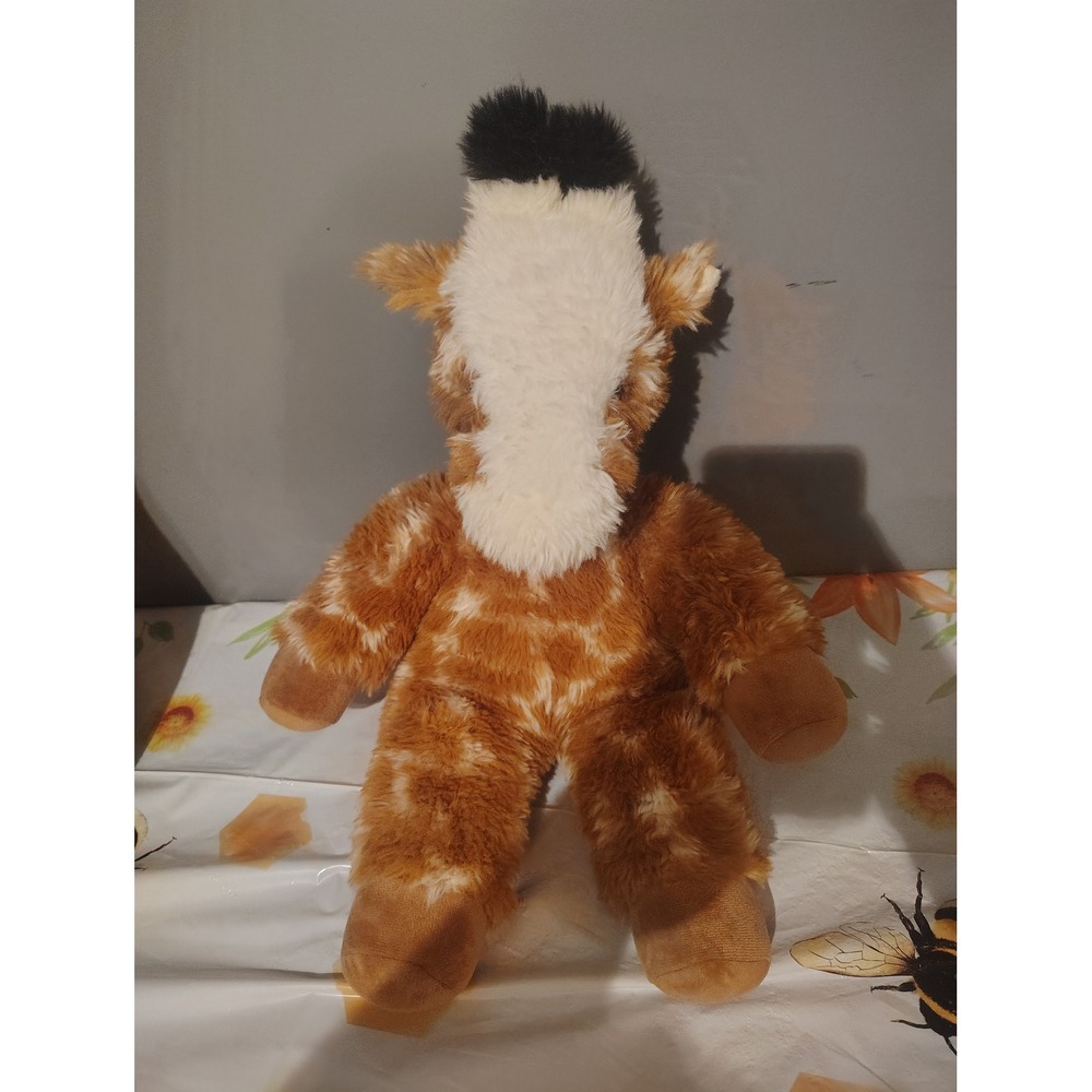 Vermont Teddy Bear Giraffe Plush Stuffed Animal Spotted Brown White 15 Inch